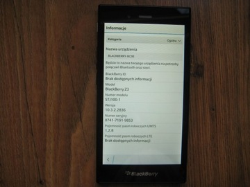 BLACKBERRY Z3 УНИКАЛЬНЫЙ, В ОЧЕНЬ ХОРОШЕМ СОСТОЯНИИ БЕЗ SIM-карты, РЕАЛЬНОЕ ФОТО