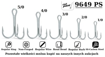 KOTWICZKA MORSKA NA DORSZE VMC 9649PS Nr.4/0