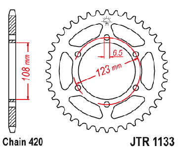 Цепной привод + звездочки Aprilia SX 50 2012-2016 гг.