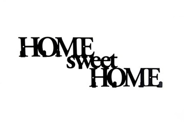 Настенная вешалка для одежды, ключей, Home Sweet Home