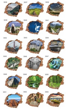 naklejki na ścianę ścienne 3d Dziura w ścianie 142