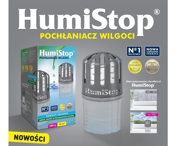 Поглотитель влаги HUMISTOP + 4 запасных вставки