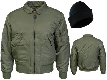 КУРТКА CWU Flight FLAYERS Flek OLIVE L FLIGHT JACKET