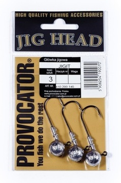 Провокатор Jiga Head Jigit 2/0 16 грамм OP 3 PCS Jig Heads