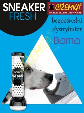 3x освежитель BAMA SNEAKER DEODORANT FRESH SPORT