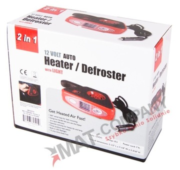 фото thumb №9, Радіатор обігрівач farelka повітродувка 200w 12v 2w1