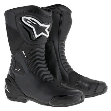 Alpinestars Smx S Black Sports Motorcycle Shoes