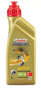 CASTROL POWER 1 4T 10W40 1л. ПОЛУСИНТЕТИЧЕСКИЕ