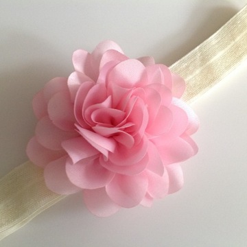Цветочная полоса Ecru+Pink 35CM-54CM крещение