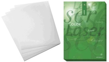 BIAŁA FOLIA SAMOPRZYLEPNA - DO WYDR. KOLOR- LASER