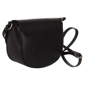ЧЕРНАЯ КОЖАНАЯ ИТАЛЬЯНСКАЯ СУМКА С КЛАПАНОМ VERA PELLE LEATHER