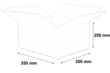 КОРОБКА КАРТОННАЯ 350x350x250 КОРОБКА 20 шт.