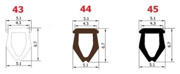 Уплотнитель оконный VEKA S-1126