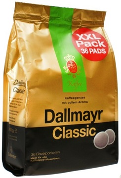 DALLMAYR CLASSIC COFFEE 36 подушечек ДЛЯ капсул SENSEO