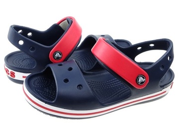 Босоножки Crocs Crocband Sandal 12856 темно-синие размер 22-23