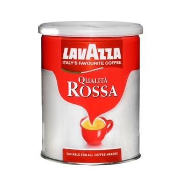 Kawa mielona Lavazza Qualita Rossa 250g - puszka