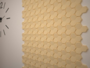 3D стеновая панель HONEYCOMB из пенополистирола