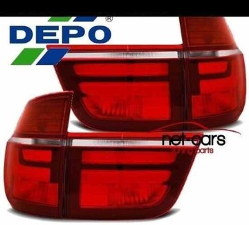 ЗАДНИЕ ФОНАРИ BMW X5 E70 07-10 LED NEON LCI WZ LIFT