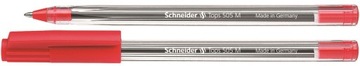 Шариковая ручка SCHNEIDER Tops 505, M, красная