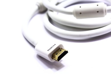 KABEL HDMI V1.4 BIAŁY VITALCO FULL HD 3 M