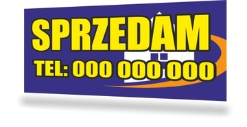 Baner Reklamowy 300x100 Gotowe Wzory Sprzedam 3x1