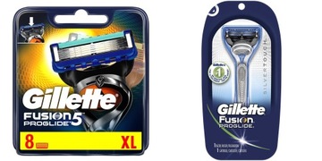 Стержни Gillette Fusion Proglide Silvertouch+ 8 шт.