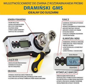 Влагомер GMSv2 для зерна, круп и семян PL