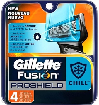 GILLETTE FUSION PROSHIELD CHILL FLEXBALL OP. 4 шт.