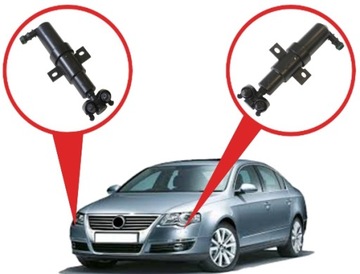 фото thumb №6, Насадка омывателя лампы do passat b6 3c0955103 a