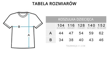 KOSZULKA POLICJA / POLICYJNA, SUPER JAKOŚĆ R. 140