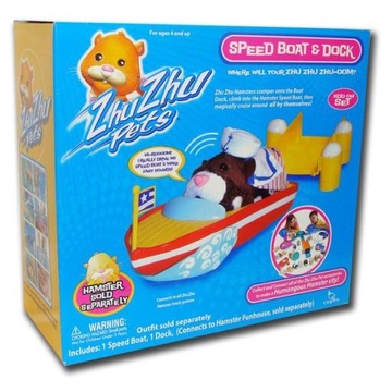 ЛОДКА ZHU ZHU PETS С МОТОРНОЙ КАТЕРОЙ HARBOR 86681