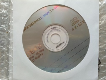 LiteOn CD-RW 650MB Professional, 5 шт., большой конверт для компакт-дисков.