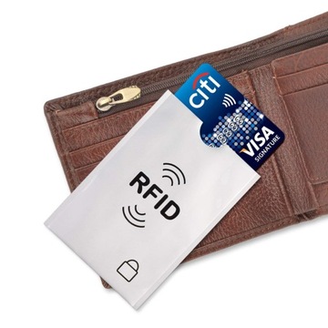 4 ЗАЩИТНЫХ ЧЕХОЛА ДЛЯ БЕСКОНТАКТНОЙ RFID-КАРТЫ С АНТИВСКОНИРОВАНИЕМ