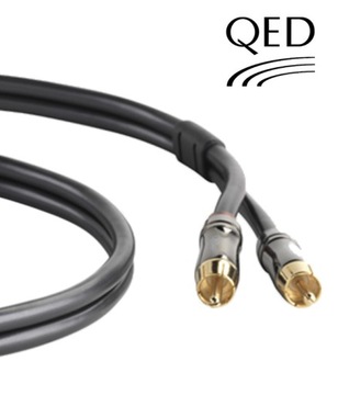 Соединительный кабель QED QE6100 2x RCA (тюльпан) - 2x RCA (тюльпан) 0,6 м