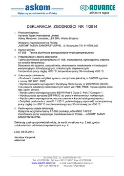 АЛЮМИНИЕВАЯ ЛЕНТА ВЫСОКОТЕМПЕРАТУРНАЯ ИЗОЛЯЦИЯ ДО 350°C 50 мм / 50 м