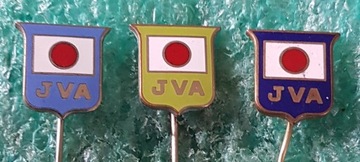 ЗНАК JVA ЯПОНСКОЙ ФЕДЕРАЦИИ ВОЛЕЙБОЛА 3 ШТ.