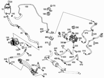 Шланг масляный подвеска mercedes gl ml w166 Цена, фото thumb