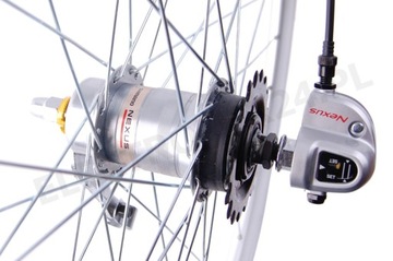 Колесо 28 ALU SHIMANO NEXUS 3V GEARS С РЫЧАГОМ