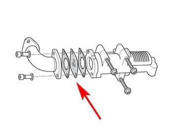 EGR 1.9 2.4 JTDM Alfa Romeo 147 Valve Plug