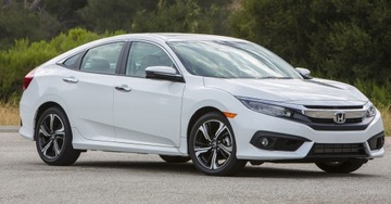 фото thumb №2, Решётка радиатора заглушка радара honda civic usa 2016-2018