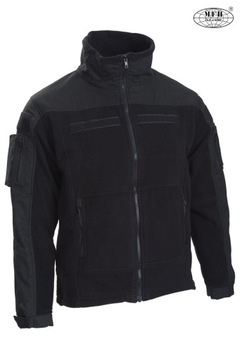 Тактическая ТОЛСТОВКА POLAR Windstopper MFH - Черный 3XL