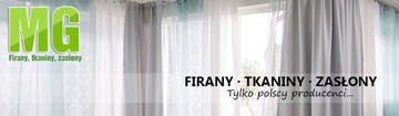 MG FIRANA WOAL biały obszycie 500x250cm z taśmą