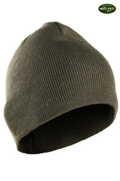 Ciepła CZAPKA ZIMOWA Beanie Watch Cap ZIELONA OLIV