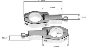 Крепления Ручки Зажимы для поручней 28MM