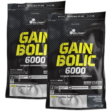 OLIMP GAIN BOLIC 6000 2KG GAINER MASS MASA 2x 1000