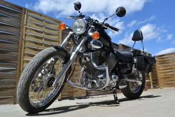 Защитные дуги + коляски YAMAHA VIRAGO 535