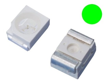 ART LED диоды SMD-3528 PLCC2 Ult-GREEN Цена 10 шт.