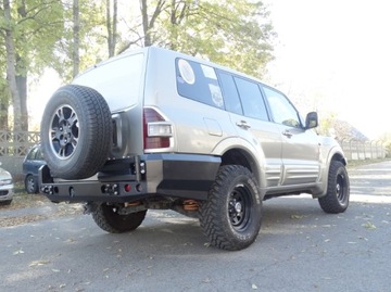 фото thumb №10, Mitsubishi pajero 3 v60 бампер зад стальной+ бесплатно