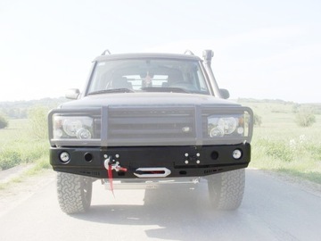 фото thumb №10, Land rover discovery 2 td5 бампер перед стальной