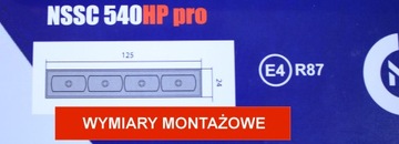 ДНЕВНЫЕ ФОНАРИ ДНЕВНОГО ВРЕМЕНИ DRL HP 540 PRO STRONG ALUMINIUM DURABLE ДЛЯ МАСТЕРСКИХ